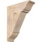 Ekena Millwork Traditional Traditional Smooth Bracket, Douglas Fir, 5 1/2"W x 18"D x 22"H BKT06X18X22TRA01SDF - alternate 1